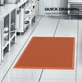 thumbnail image 4 of Zimtown 60"x36" Rubber Mat, Anti-Fatigue & Non-Slip for Restaurant, Kitchen, Bar, Bathroom, Garage, Garden, Outdoor Indoor, Red, 4 of 10