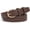 E-coffee, variant on Women's Leather Belt for Jeans Pants Fashion Gold Buckle Ladies Dress Belt