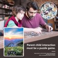 thumbnail image 4 of Cuadros Decorativos 1 juego de rompecabezas de papel Top Mountain Sunrise Jigsaw Stress Relief Kids Likrtyny embutido en tela, 4 of 9