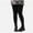 Black, variant on Heisall Women's Plus Size Thermal Leggings with Feet, Opaque Slimming Tights Pants for Casual Winter Wear