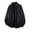 Black, variant on Bxsruta Mens Button Down Shirts Long Sleeve Loose Fit Casual Button Up Tops with Chest Pocket