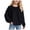 Black, variant on Ulanda Cute Sweatshirts for Girl Loose Neck Sweatshirt Y2K Fall Turtleneck Hoodie Puppy Long Sleeve Pullover Tops Casual (Dark Gray, 7-8 Years)