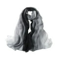 thumbnail image 1 of Sonducket Bufanda de mujer versátil, fácil de combinar, bufanda suave y transpirable para esos días fríos, bufanda Hijab para mujer Accesorios de disfraces negro, 1 of 6