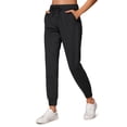 thumbnail image 1 of Joggers CRZ YOGA, entrenamiento elástico en 4 direcciones para mujer, color negro S, 1 of 6
