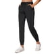 thumbnail image 1 of CRZ YOGA 4-Way Stretch Workout Joggers for Women 28" Casual Travel Lounge Athletic Pants with Pockets Black X-Small, 1 of 6