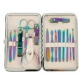 thumbnail image 4 of 18 In 1 Manicure and Pedicure Set  Men‘s Grooming Kit  Gift Manicure Grooming Set Black, 4 of 8