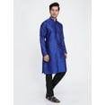 thumbnail image 3 of Men's Designer Jacquard Silk Jacquard Silk Sherwani Pajama Indian Kurta Pajamas Party Dress, 3 of 5