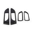 thumbnail image 1 of 4 piezas de fibra de carbono para manija de puerta interior, panel de cuenco, molduras interiores / 2015-2020, 1 of 5