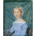 thumbnail image 2 of Ferdinand Georg Waldmüller 20x24 Gold Ornate Framed and Double Matted Museum Art Print Titled - Mrs. Theresia Rupprecht (1825), 2 of 4