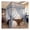 Blue, variant on Solid Color Bed Canopy Curtain with Frame,3 Opening 4 Corners Post Mosquito Net for Bedroom, Dorm