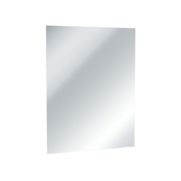 ASI 8026-1620 - Mirror - Frameless, Stainless Steel w/ Masonite Backing - Type 304, Polished #8 Mirror Finish - 16"W X 20"H