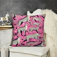 thumbnail image 2 of nygtbtfer Pink Throw Pillow Covers Decorative Pillows Covers for Dorm College Room Decor White, 2 of 5