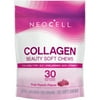 NeoCell Collagen Beauty Soft Chews with Vitamin C and Hyaluronic Acid, Fruit Punch, Soft Chews, 60 Count, 1 Bag