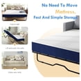 thumbnail image 5 of Memory Foam Sofa Bed Mattress Replacement Full Size 4 Inch, Pull Out Couch Mattress with Removable Washable Cover, Certified, for Sofa Bed, Daybed, Trundle & Guest Rooms, 5 of 8