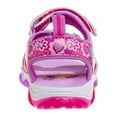 thumbnail image 3 of Nickelodeon Paw Patrol Double Hook & Loop Girls Toe Sport Toddler Sandals, 3 of 6
