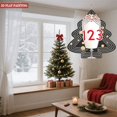 thumbnail image 4 of Stylish Metal Hanging Christmas Tree Wind Spinner - Festive Candy Design with Bold ' 12 ' & ' 3 ' - Perfect for Yard & Garden Decor, 4 of 7