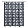 thumbnail image 2 of Creative Products Navy Squares 71 x 74 Shower Curtain, 2 of 2