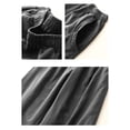 thumbnail image 7 of ABATAB Harem Capri Pants for Women Cotton Linen Loose Fit Capris with Pockets Elastic Waisted Soft Comfy Beach Crop Pants, 7 of 7