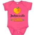 thumbnail image 3 of Inktastic Jacksonville Florida Orange in Heart Boys or Girls Baby Bodysuit, 3 of 5