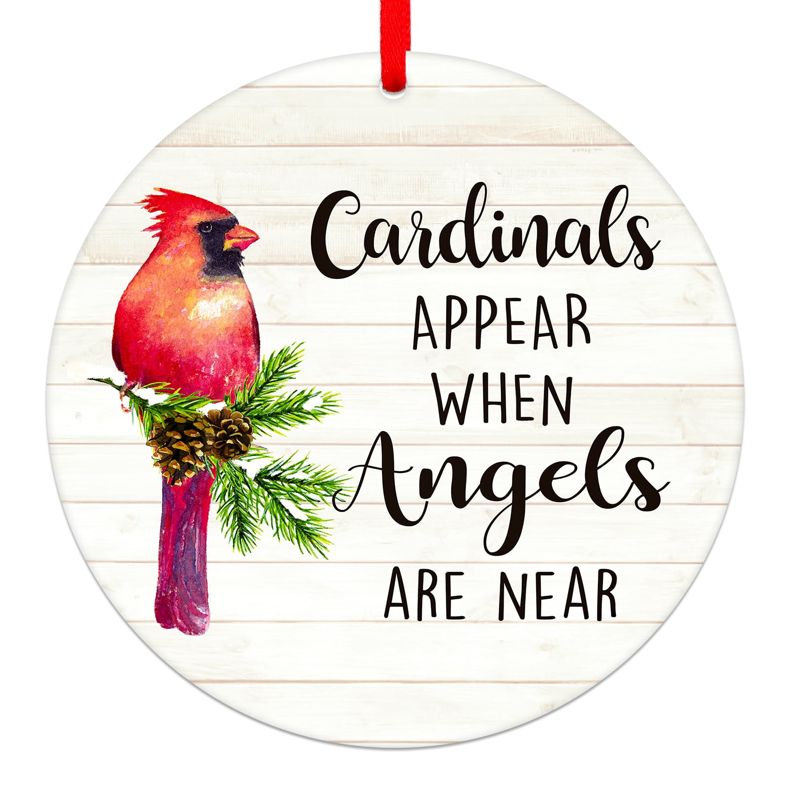 WaaHome Christmas in Heaven Ornaments 3'' Red Cardinal Christmas Ornaments Picture Frame Memorial Christmas Tree Ornaments Decorations Gifts WaaHome Christmas in Heaven Ornaments 3'' Red Cardinal Christmas Ornaments Picture Frame Memorial Christmas Tree Ornaments Decorations Gifts