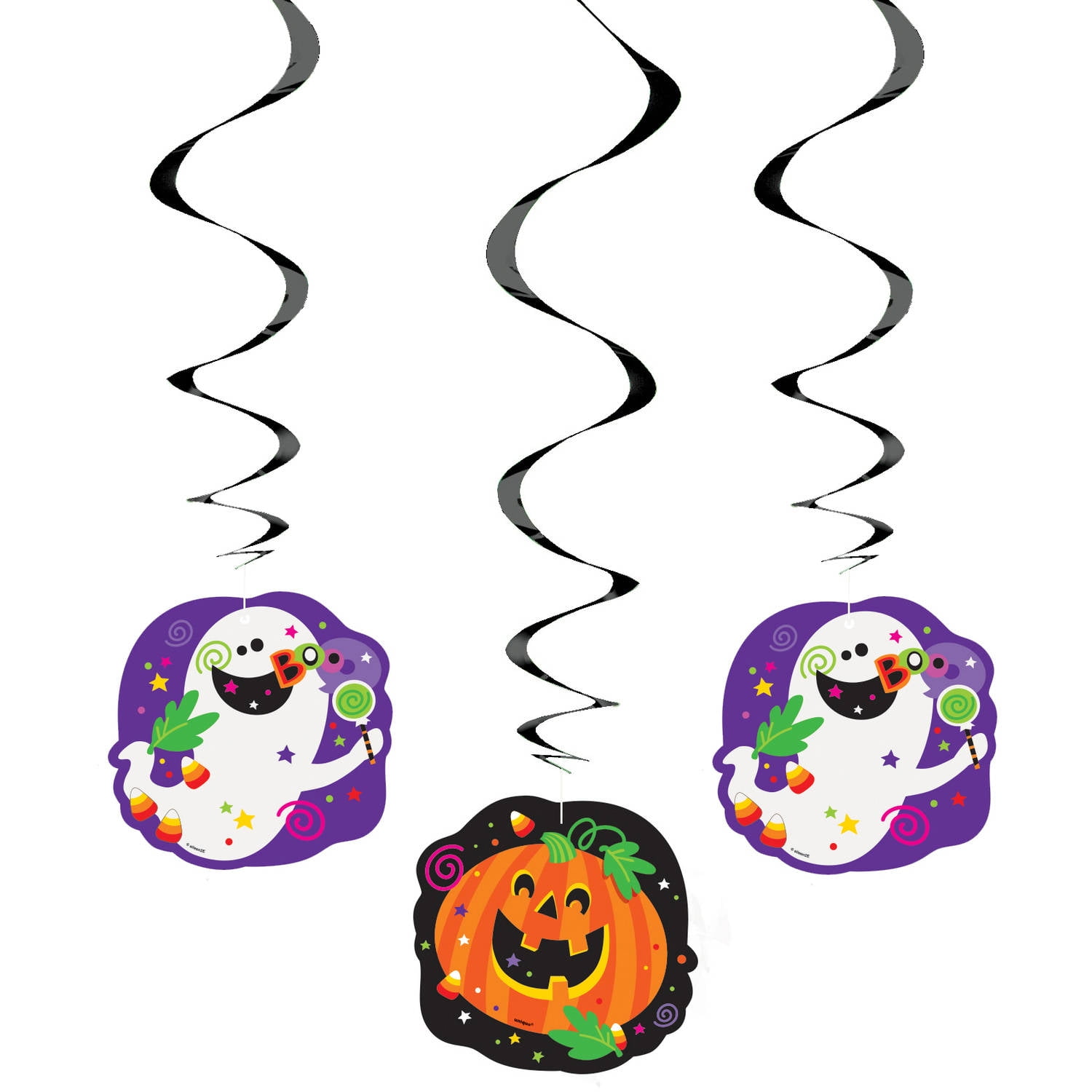 26" Hanging Happy Halloween Decorations, 3pk