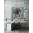 thumbnail image 3 of Parvez Taj Attentive Dog Canvas Wall Art, 3 of 9
