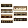 thumbnail image 3 of Vintage Wooden Abacus with Reset Button Traditional Math Counting Tools for Students Teachers Accountants Office Clerks, 3 of 9