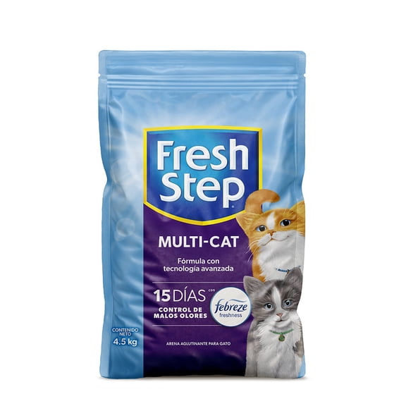 Arena para gato Fresh Step 4.5kg