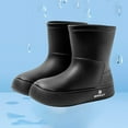 thumbnail image 2 of Rain Boots Women Waterproof Rubber Garden Boots,Ankle Rain Boots Lightweight Comfortable Durable Muck Boots For Rainy Day, Water Accumulation Rain Boots Women, 2 of 4