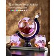 thumbnail image 3 of Whiskey Decanter Set with LED Light and Rocket Inside, 7 Color RGB Liquor Decanter with 2 Glasses for Men Dad Husband, 3 of 7