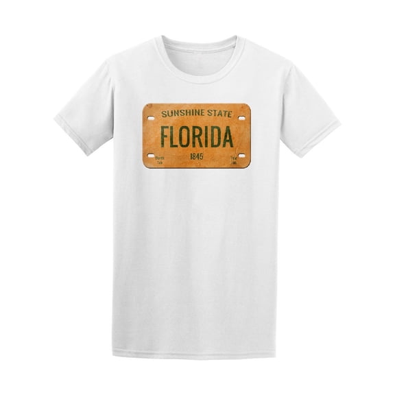 Sunshine Florida 1845 Plate Tee Men's -Image by Shutterstock