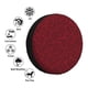 thumbnail image 4 of Balery Burgundy Floral Cubiertas para Neumáticos - Protector Resistente para Neumáticos de Camioneta, SUV, Remolque, Camper y RV-14 inch, 4 of 6