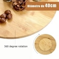 thumbnail image 2 of Organizador de Cocina de Base Giratoria, Lazy Susan Giratorio, Plato Giratorio para Centros de Mesa, Especiero, 2 of 4