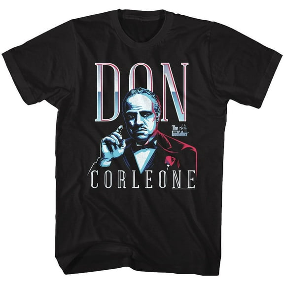 The Godfather Don Corleone Black Adult T-Shirt 6Xl