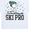thumbnail image 3 of Peanuts - Snoopy Ski Pro - Toddler And Youth Short Sleeve Graphic T-Shirt, 3 of 6
