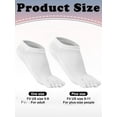 thumbnail image 3 of BlinkLLX 6 Pairs Women Toe Socks Cotton Ankle Low Cut Five Toe Sock for Women Men Athletic Running, 3 of 7