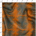 thumbnail image 3 of Soimoi Orange Viscose Chiffon Fabric Wild Animal Skin Print Fabric by The Yard 42 Inch Wide, 3 of 6