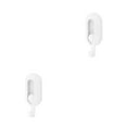 thumbnail image 3 of yingyy 1/2/3/5 Rotatable Wall Multifunction Shelf Home Door Bathroom Towel Mounted Universal Hooks Racks Storage Punch-free Organizer 2PCS, 3 of 6