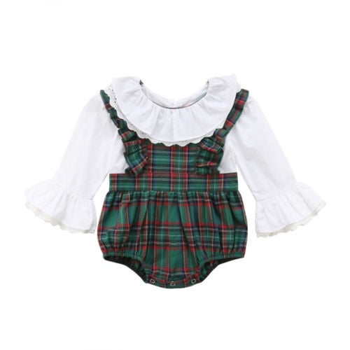 plaid baby girl clothes