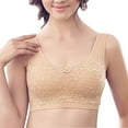 thumbnail image 1 of Timegard Wireless Bras for Women Full Support Solid Color Breathable Comfort Bras Push up Underwear, 1 of 2
