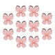 thumbnail image 3 of 20 piezas de papel de regalo de flores, envoltorio floral, adorno de alas de mariposa, manualidades de bricolaje, papeles de embalaje para regalos, Rosa, 3 of 8