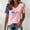 HAOZE03_Pink, variant on 250 Anniversary USA Shirt Women Dressy Casual Air Force Five-Pointed Star Heart Graphic Tees V Neck Patriotic Shirts for Women 4th of July Shirts July 4th Summer Tops Navy, M