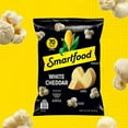 Smartfood White Cheddar Popcorn, 17 oz -3pk, With Olive White Bowl By OMA