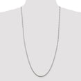 thumbnail image 4 of 925 Sterling Silver Rope Chain Styles Necklace 2.5 mm Loose 30 inch, 4 of 4