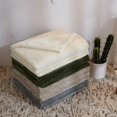 thumbnail image 4 of Washranp Super Soft Throw Blanket Premium Silky Flannel Fleece Leaves Pattern Lightweight Blanket All Season Use, 4 of 6
