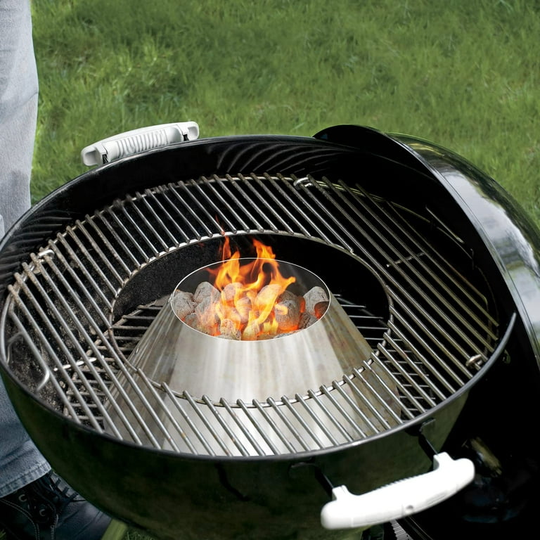 Only Fire Stainless Steel Charcoal Basket Whirlpool BBQ for Weber