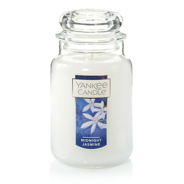 Yankee Candle Large Jar Scented Scented Candle, Midnight Jasmine