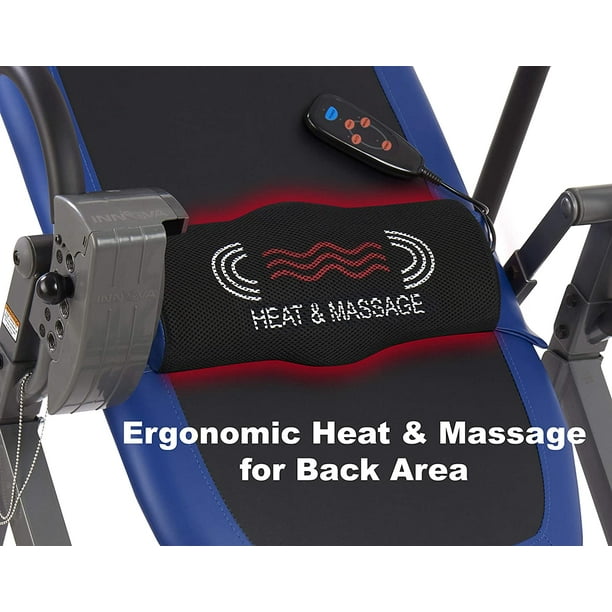 Innova fitness itm4800 advanced heat and massage therapeutic inversion table stores new arrivals