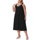 thumbnail image 4 of Vestido de verano sin mangas de talla grande para mujer Agnes Orinda, vestido maxi casual de tanque 3X negro, 4 of 5