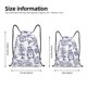 thumbnail image 2 of Fotbe World Travel2 Bolsa Mochila con Cordón Estampada, Bolsa de Gimnasio Deportiva, Bolsa Cinch, Bolsa con Cordón para Hombres y Mujeres-Small, 2 of 6